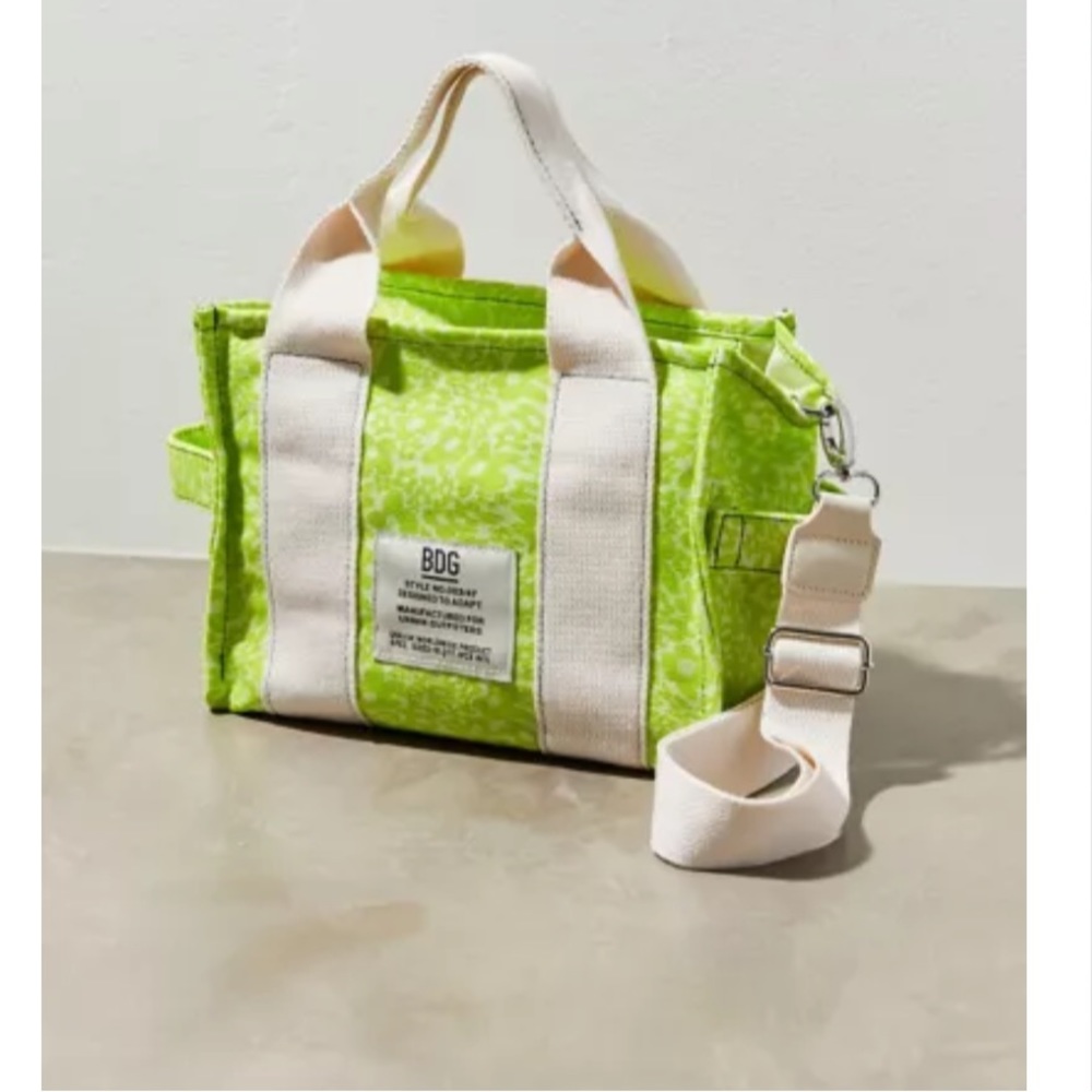 Urban Outfitters Lime Green Tote Bag